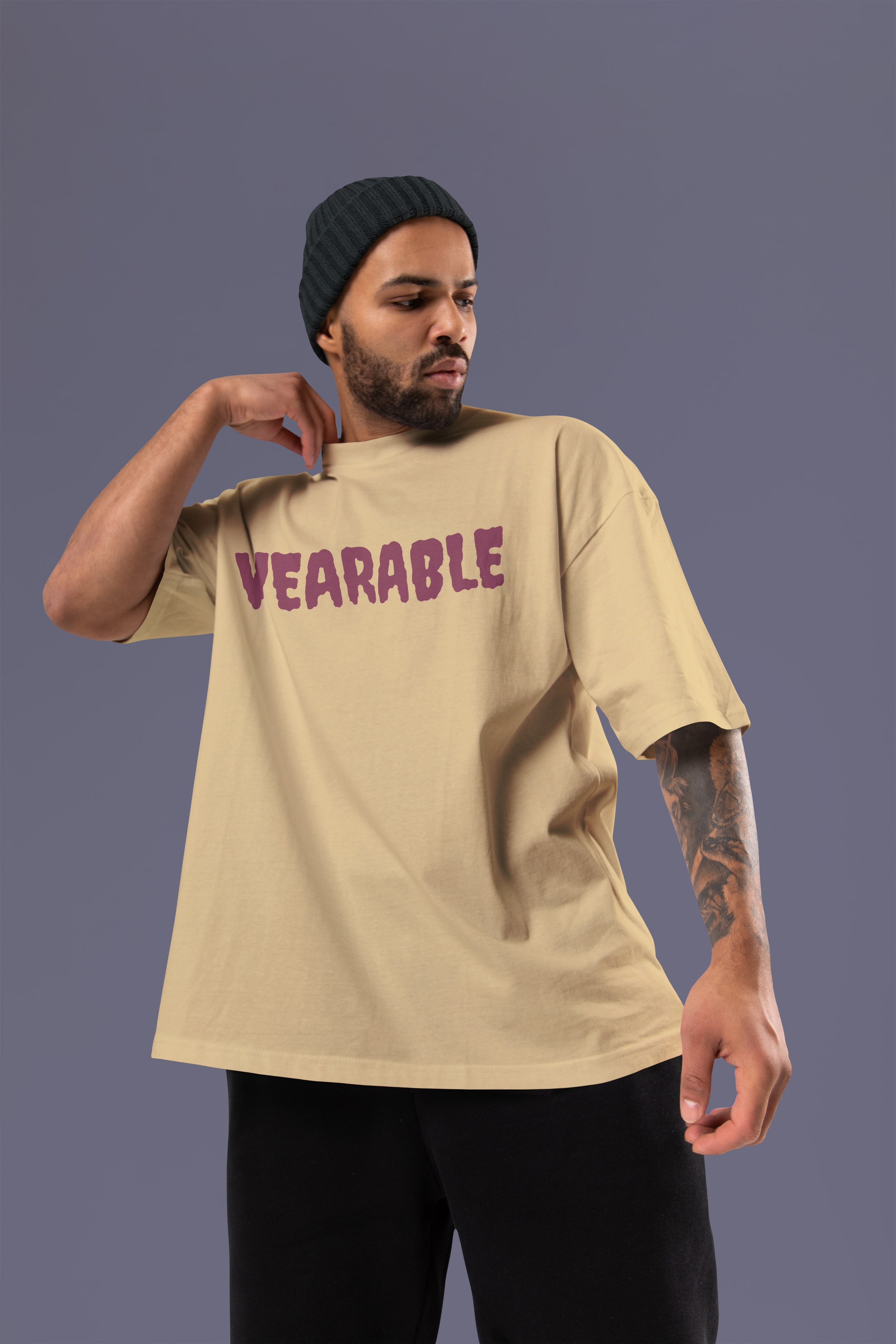 THE HUNTERS Premium Oversize Tshirt (Biege)