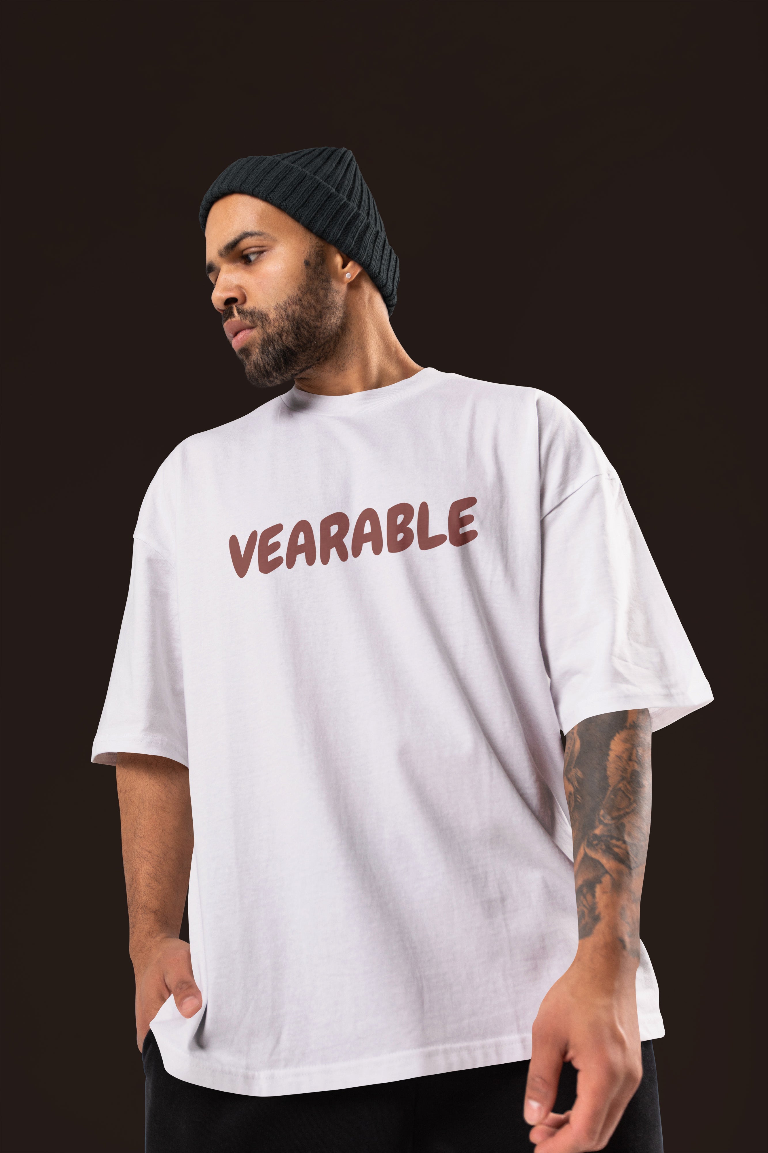 HYPE NOODLE Premium Oversize Tshirt (White)