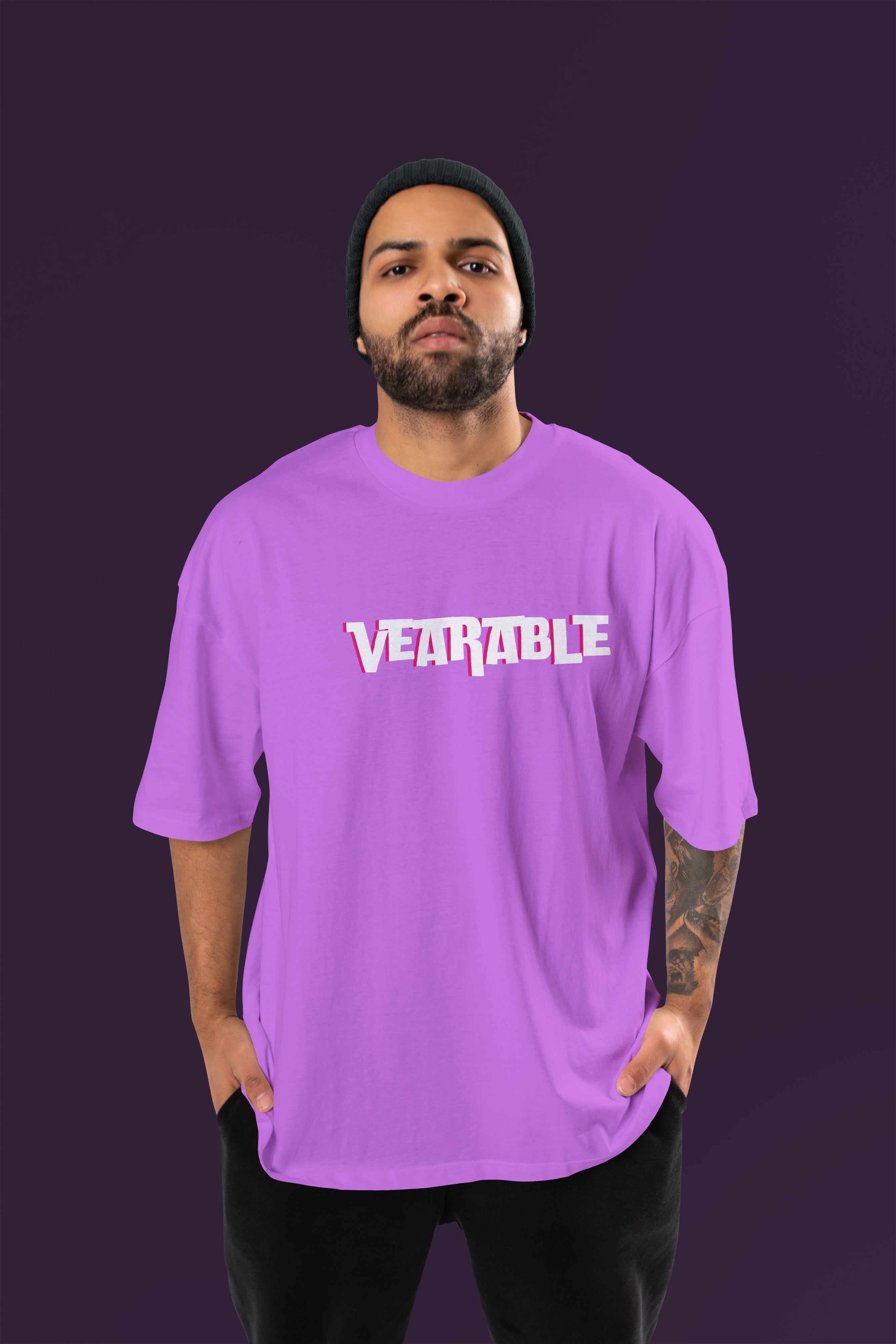 FUNY Premium Oversize Tshirt (Lavender)