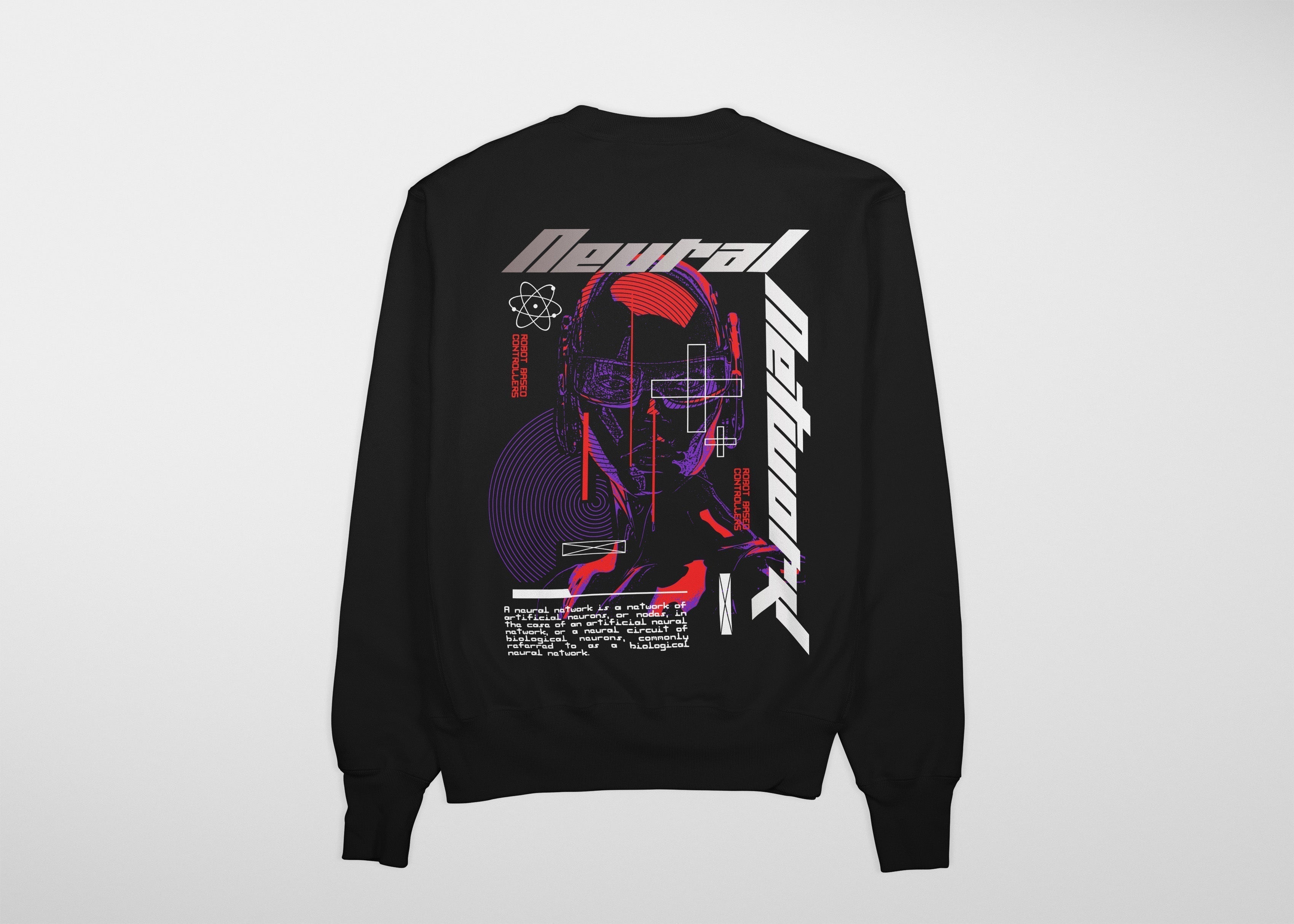 NEURAL NETWORK Premium Sweatshirt (Black)