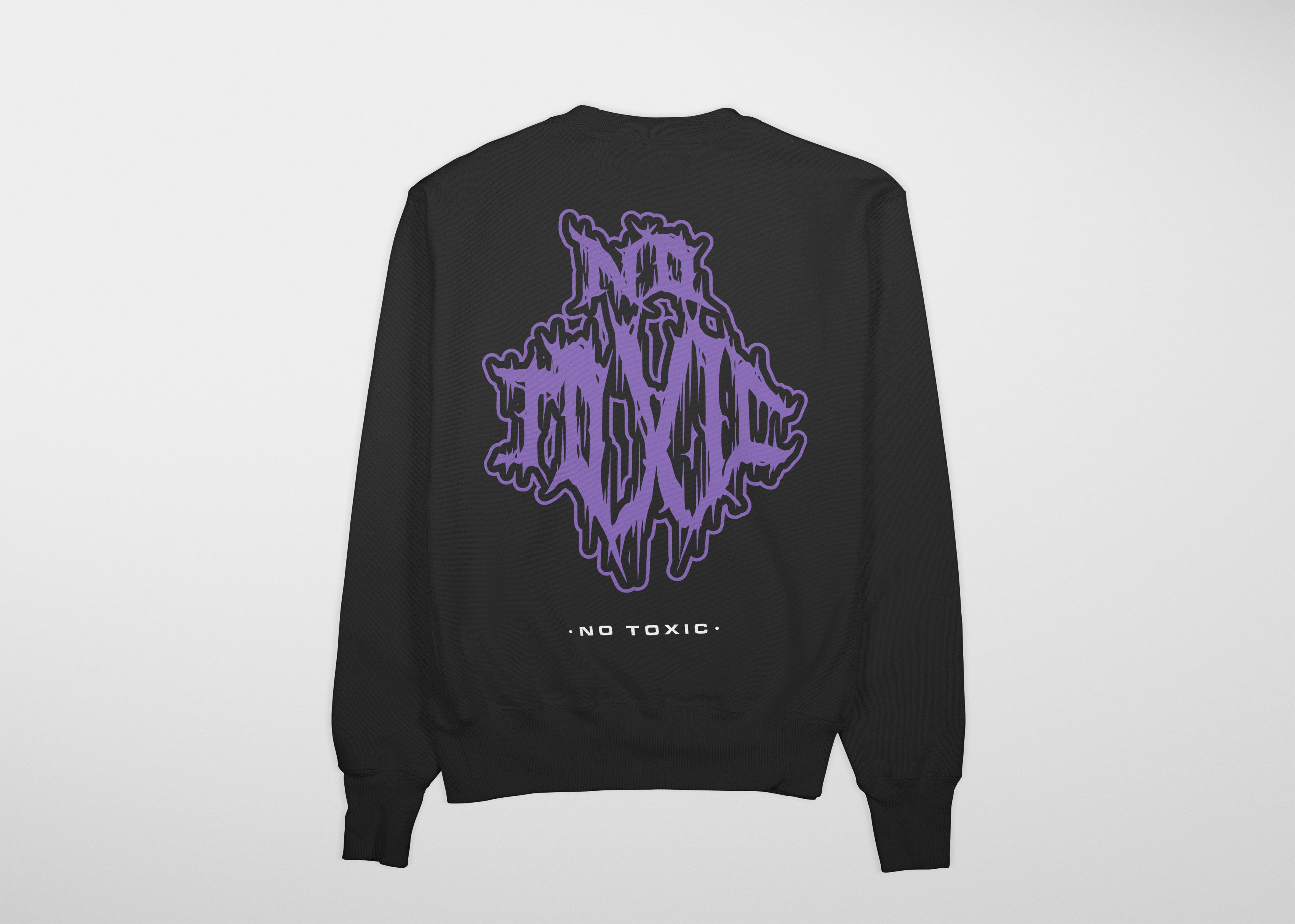 NO TOXIC Premium Sweatshirt (Black)