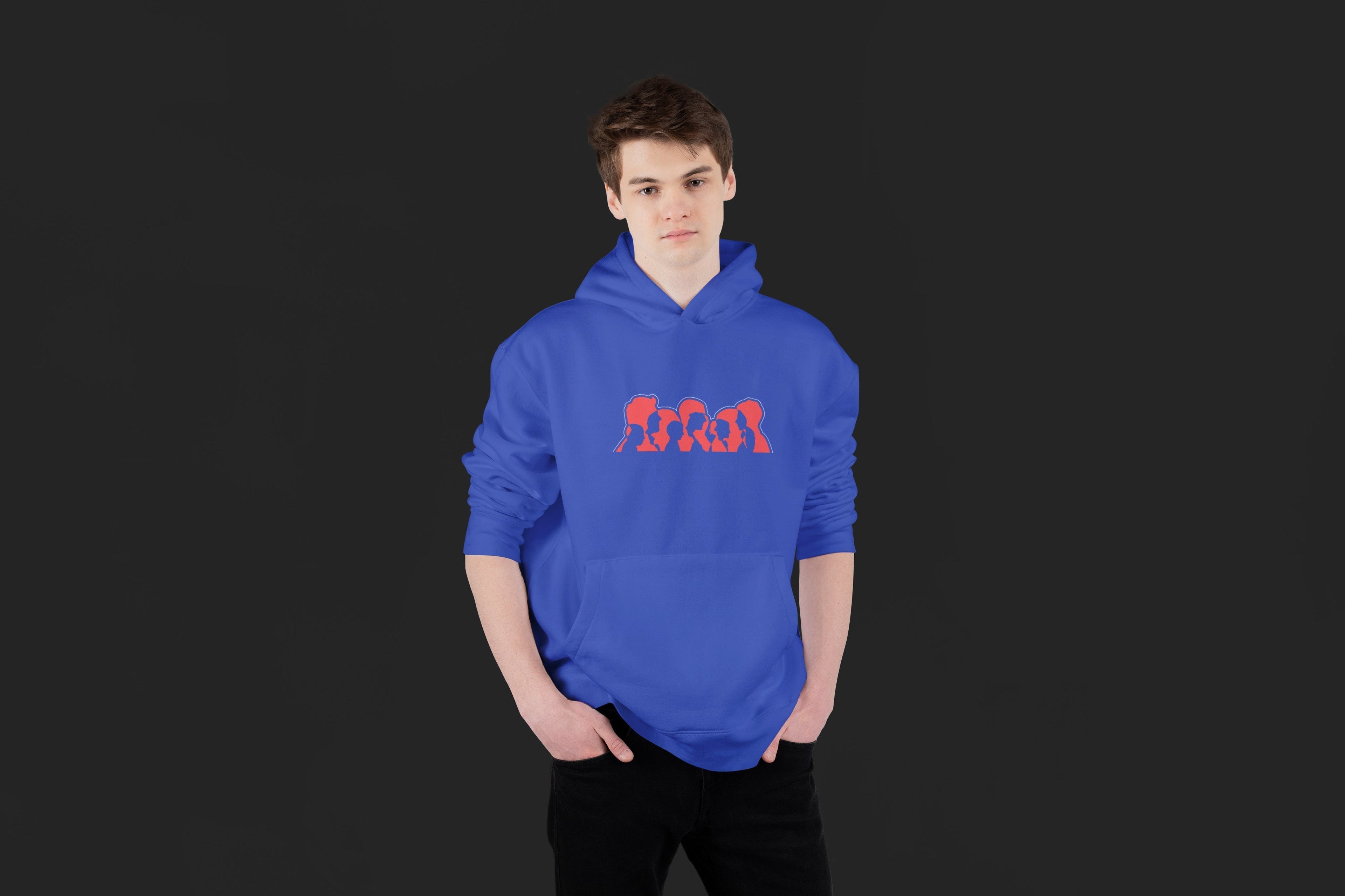 DIVERSITY Ultra Premium Oversize Hoodie 350 GSM (Royal Blue)