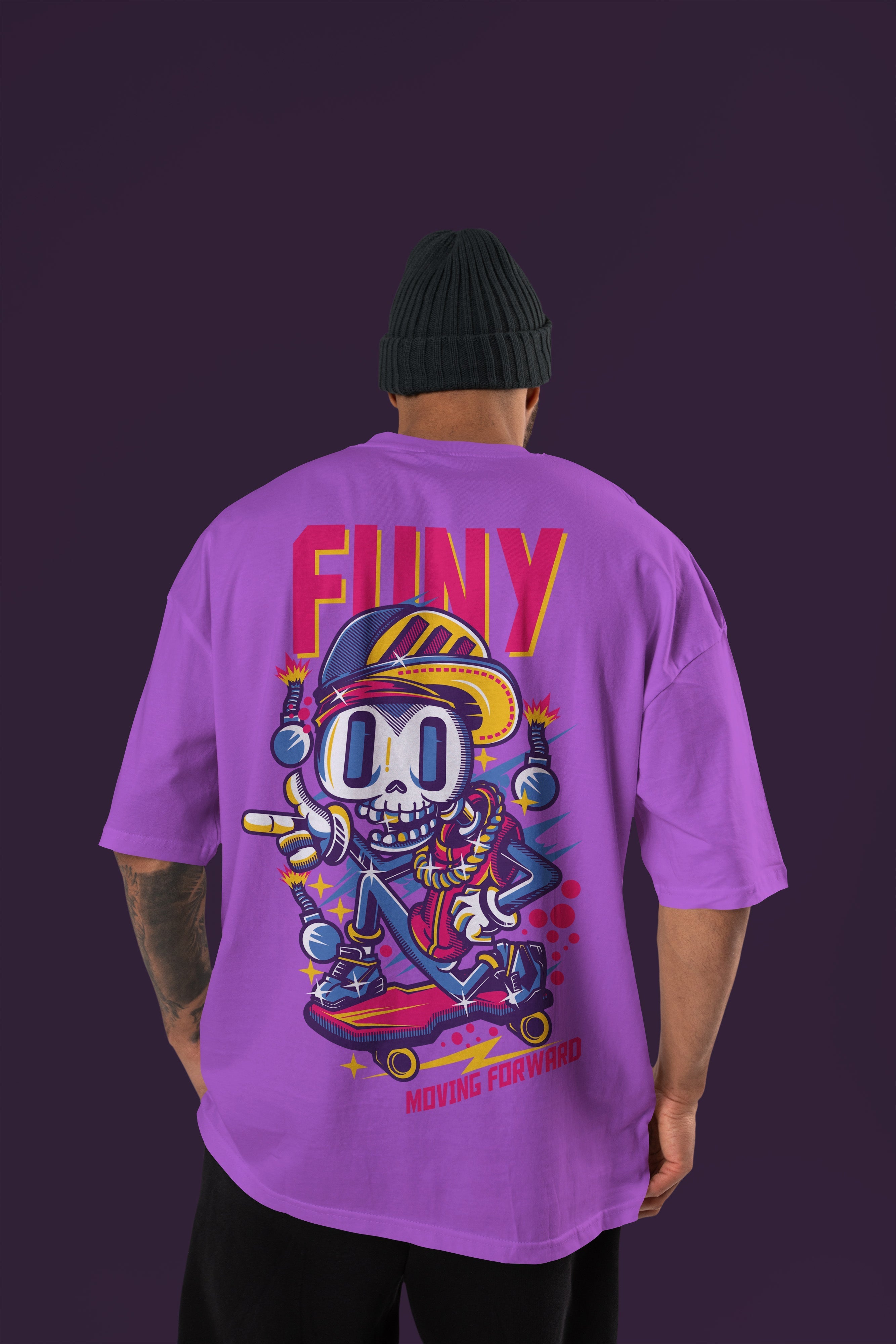 FUNY Premium Oversize Tshirt (Lavender)