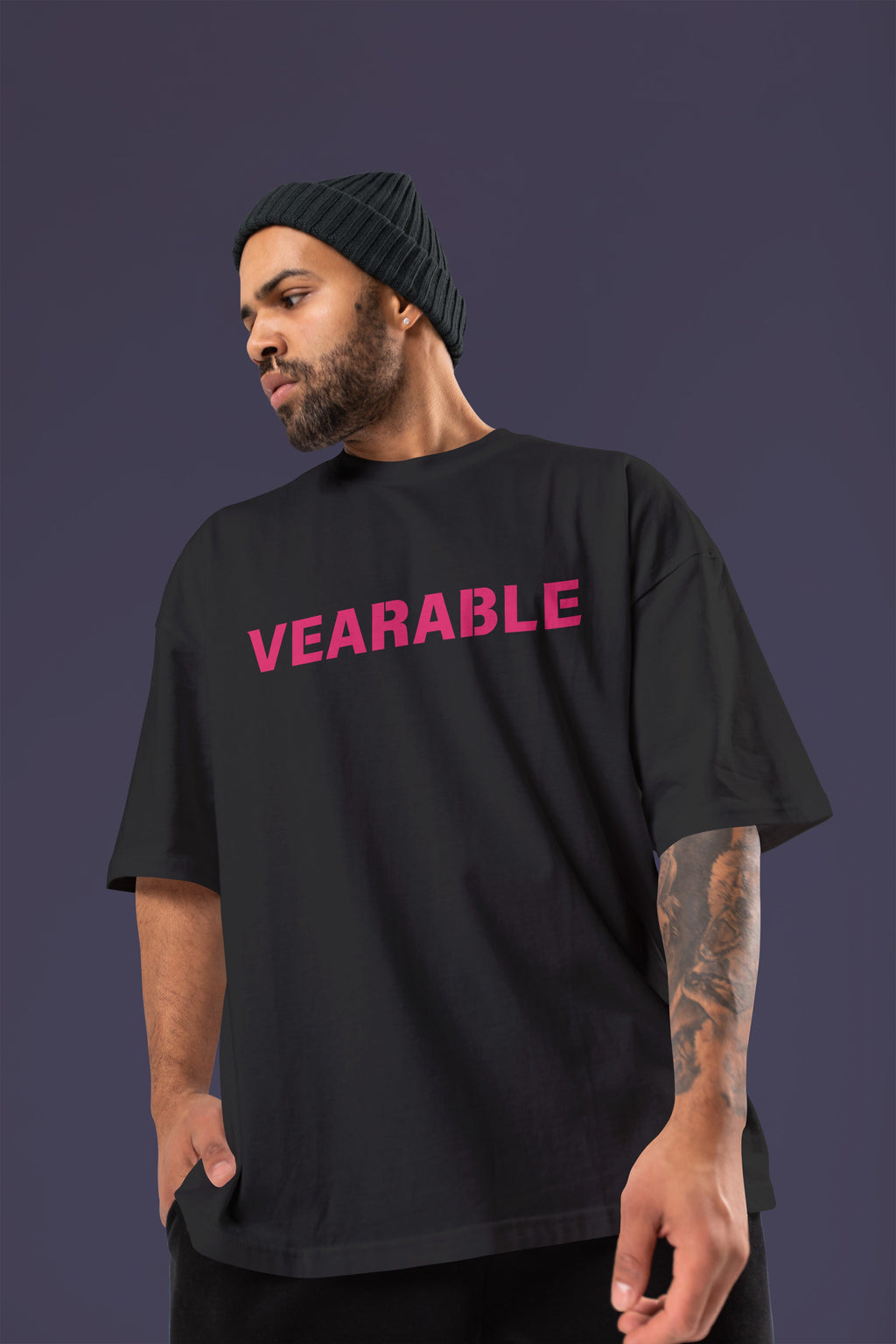 HABIT Premium Oversize Tshirt (Black)