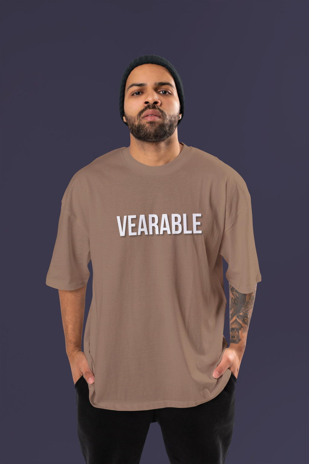 ANOTHER DAY Premium Oversize Tshirt (Coffiee)