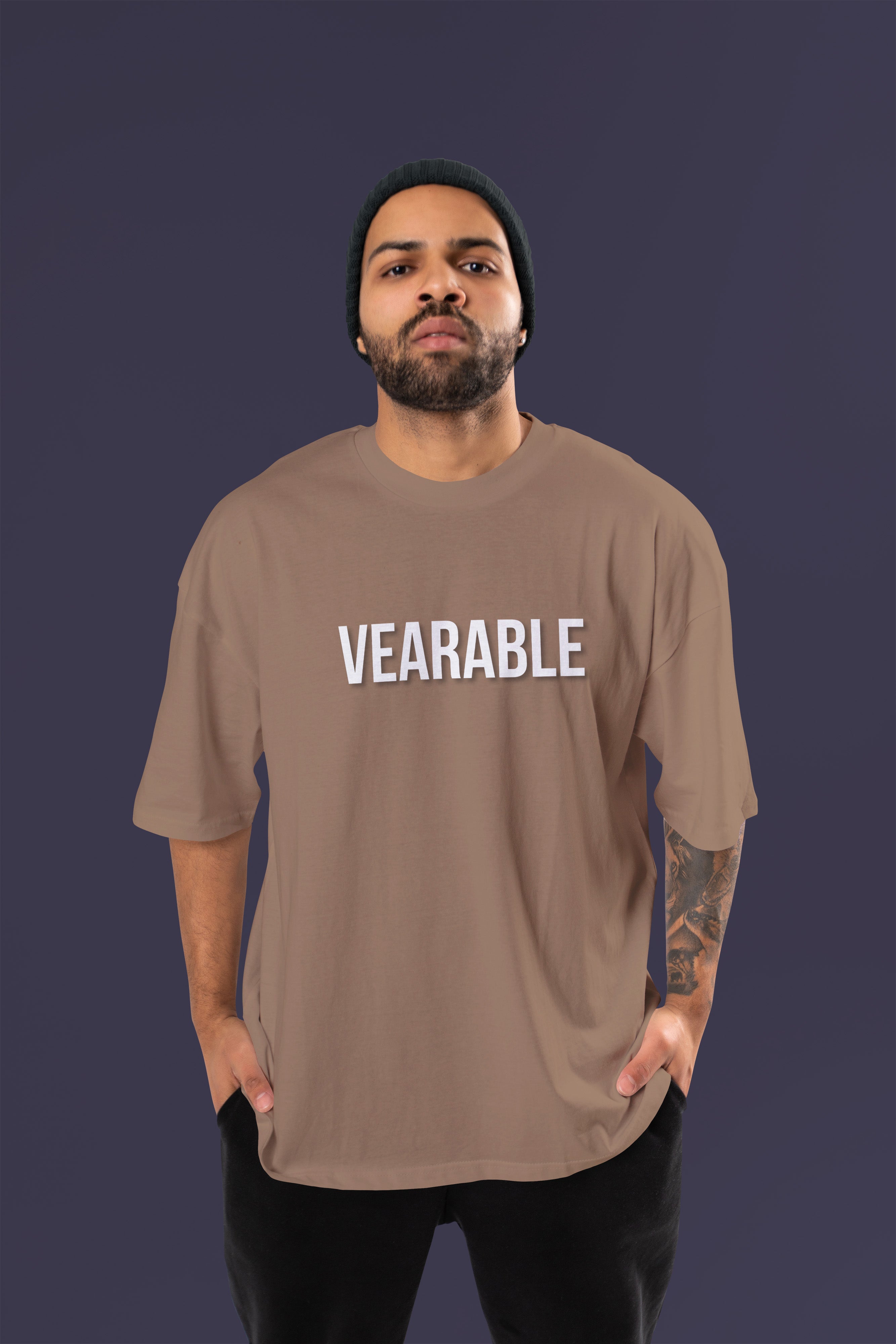 ANOTHER DAY Premium Oversize Tshirt (Coffiee)