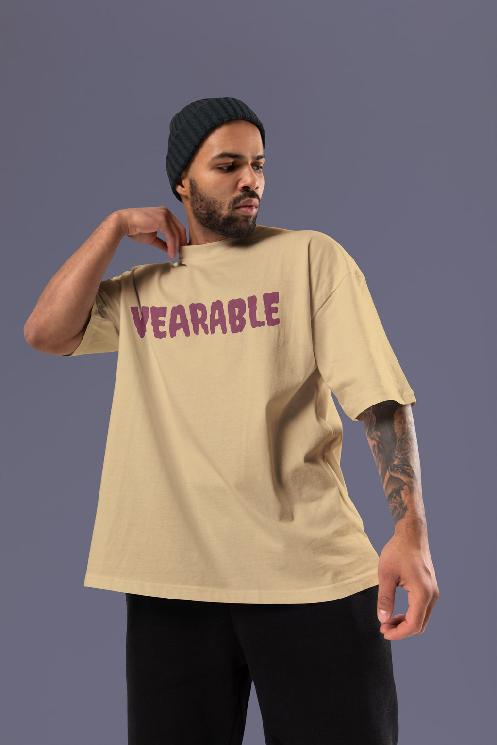 THE HUNTERS Premium Oversize Tshirt (Biege)