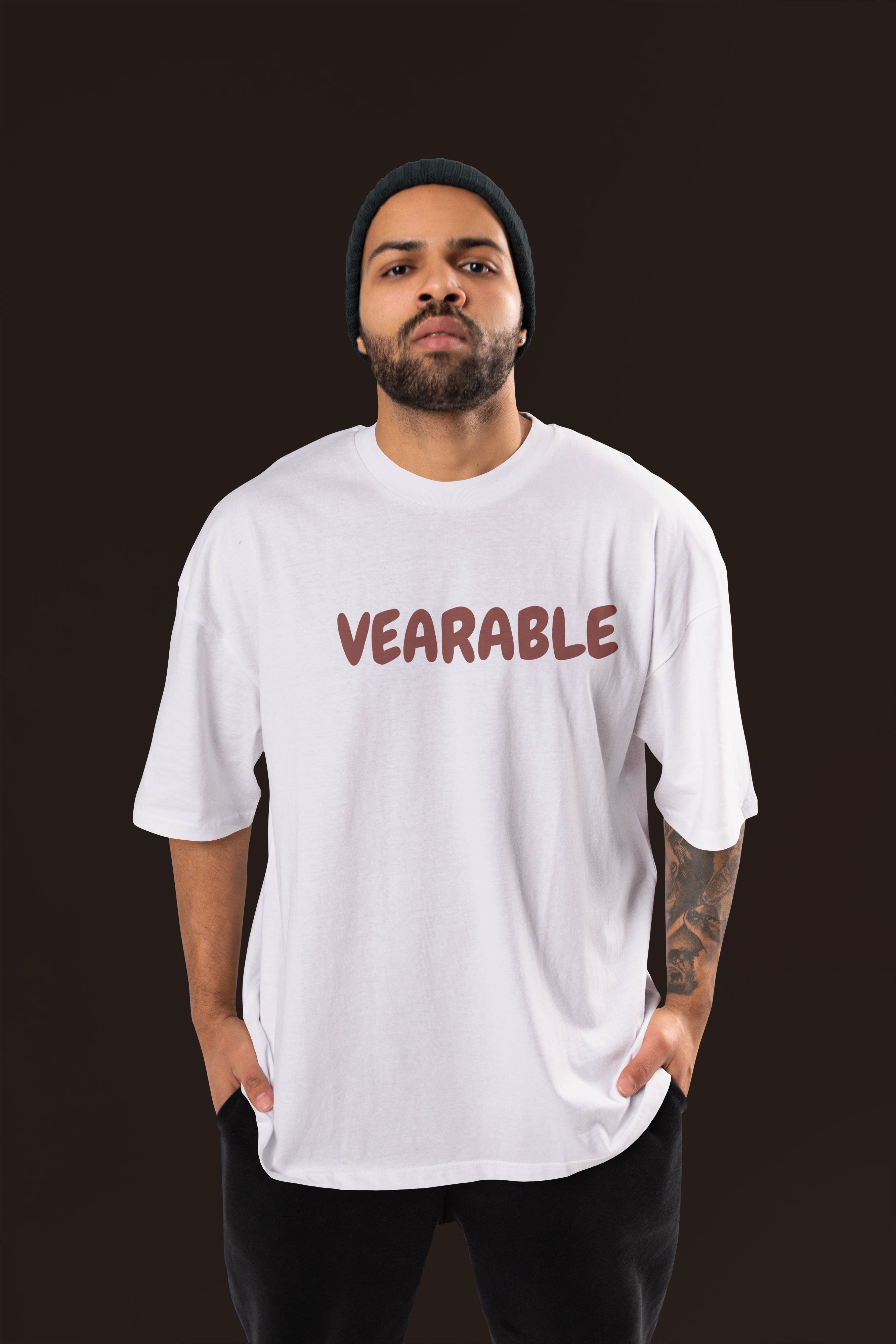 HYPE NOODLE Premium Oversize Tshirt (White)