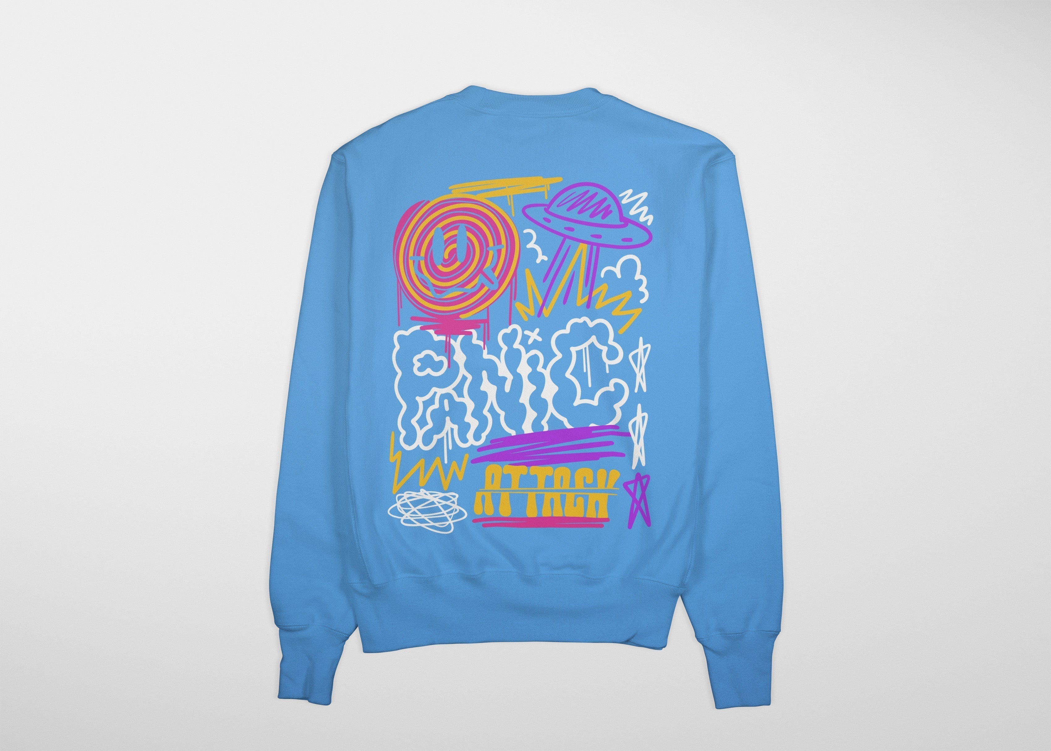 PANIC Premium Sweatshirt (Royal Blue)