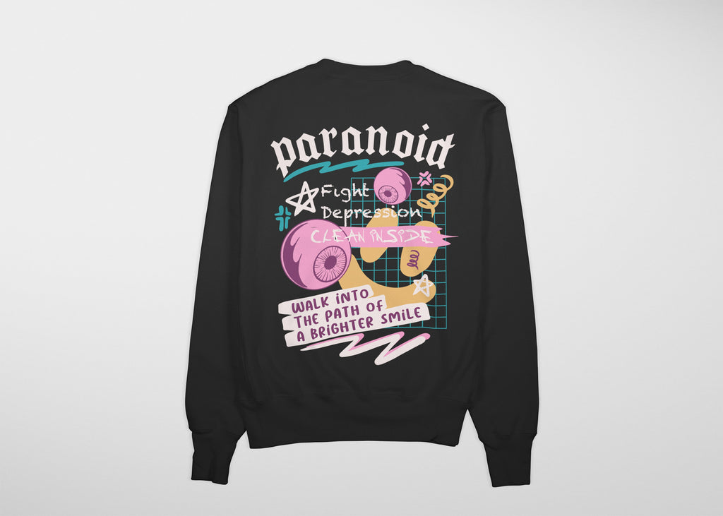 PARANOID Premium Sweatshirt (Black)