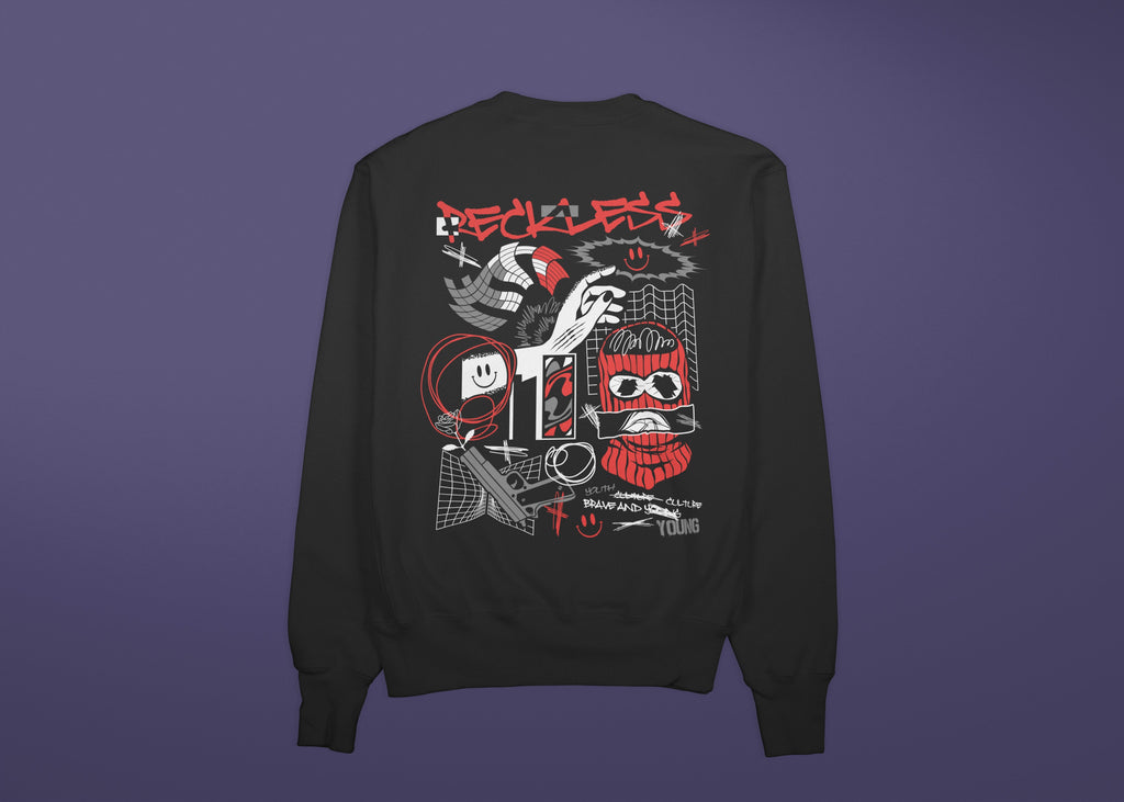 RACKLESS Premium Sweatshirt (Black)