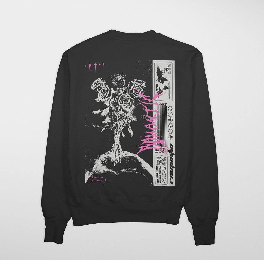 ROMANTIC Premium Sweatshirt (Black)