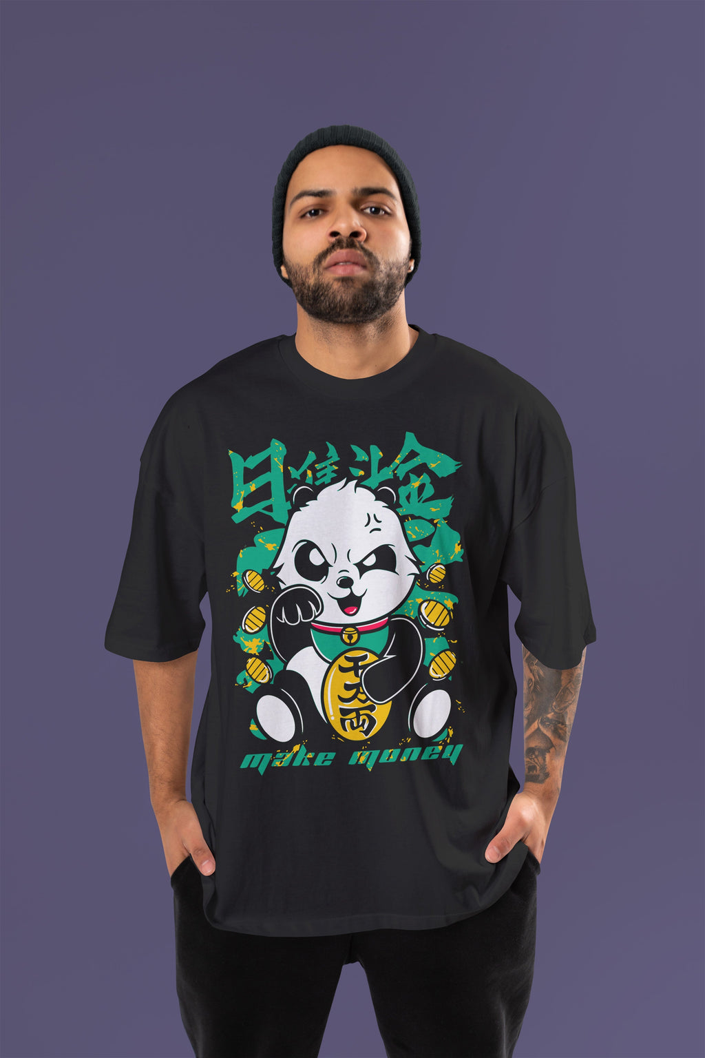 MONEY Premium Oversize Tshirt (Black)