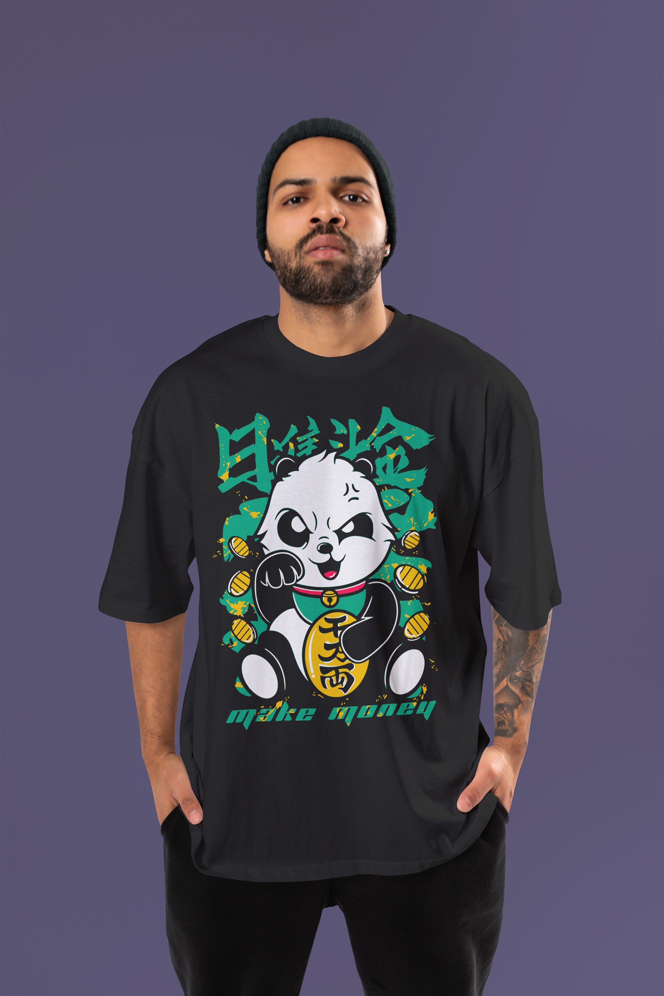 MONEY Premium Oversize Tshirt (Black)