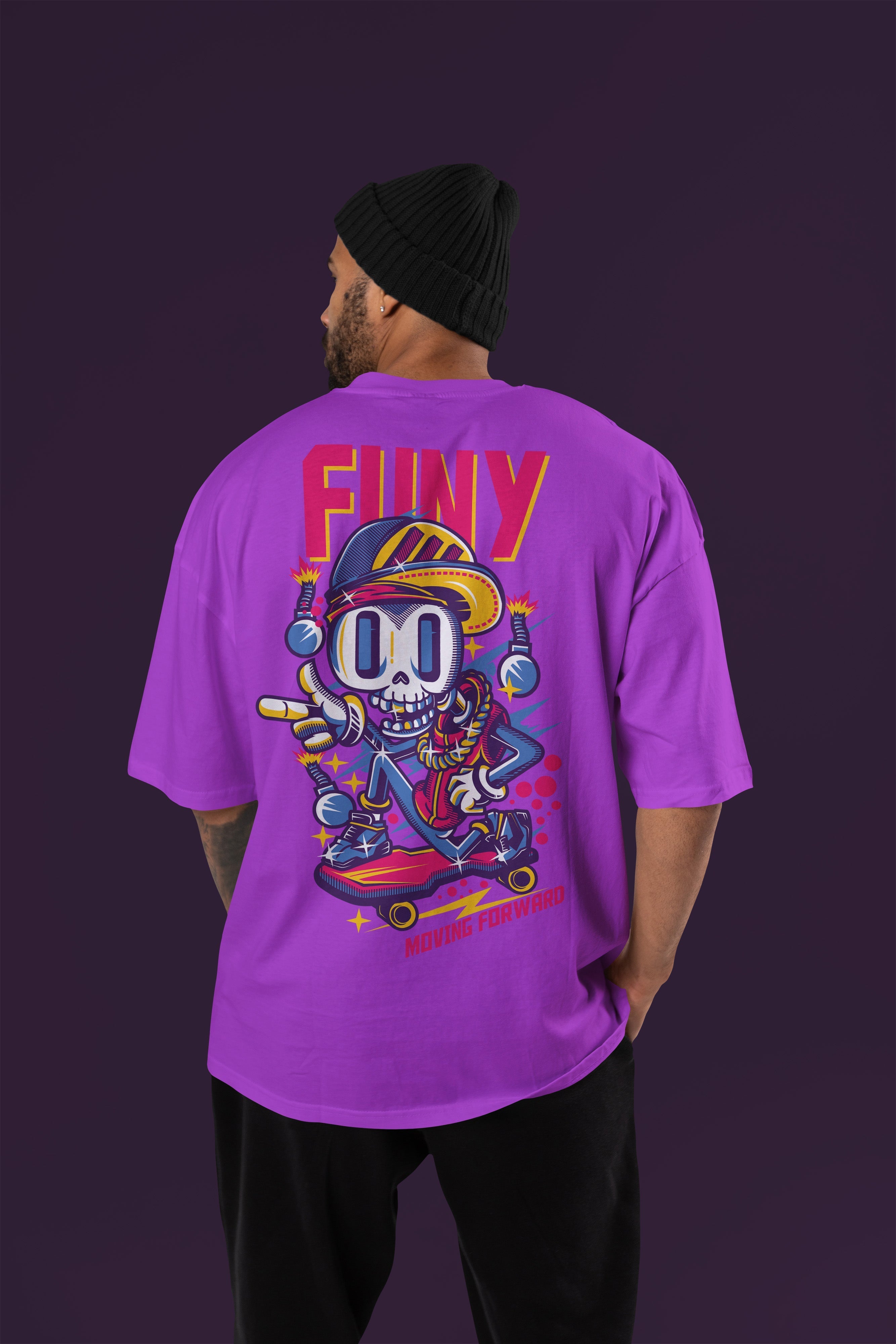 FUNY Premium Oversize Tshirt (Lavender)