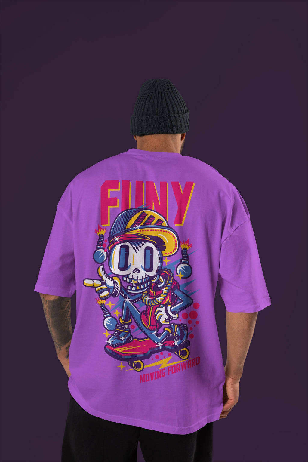 FUNY Premium Oversize Tshirt (Lavender)