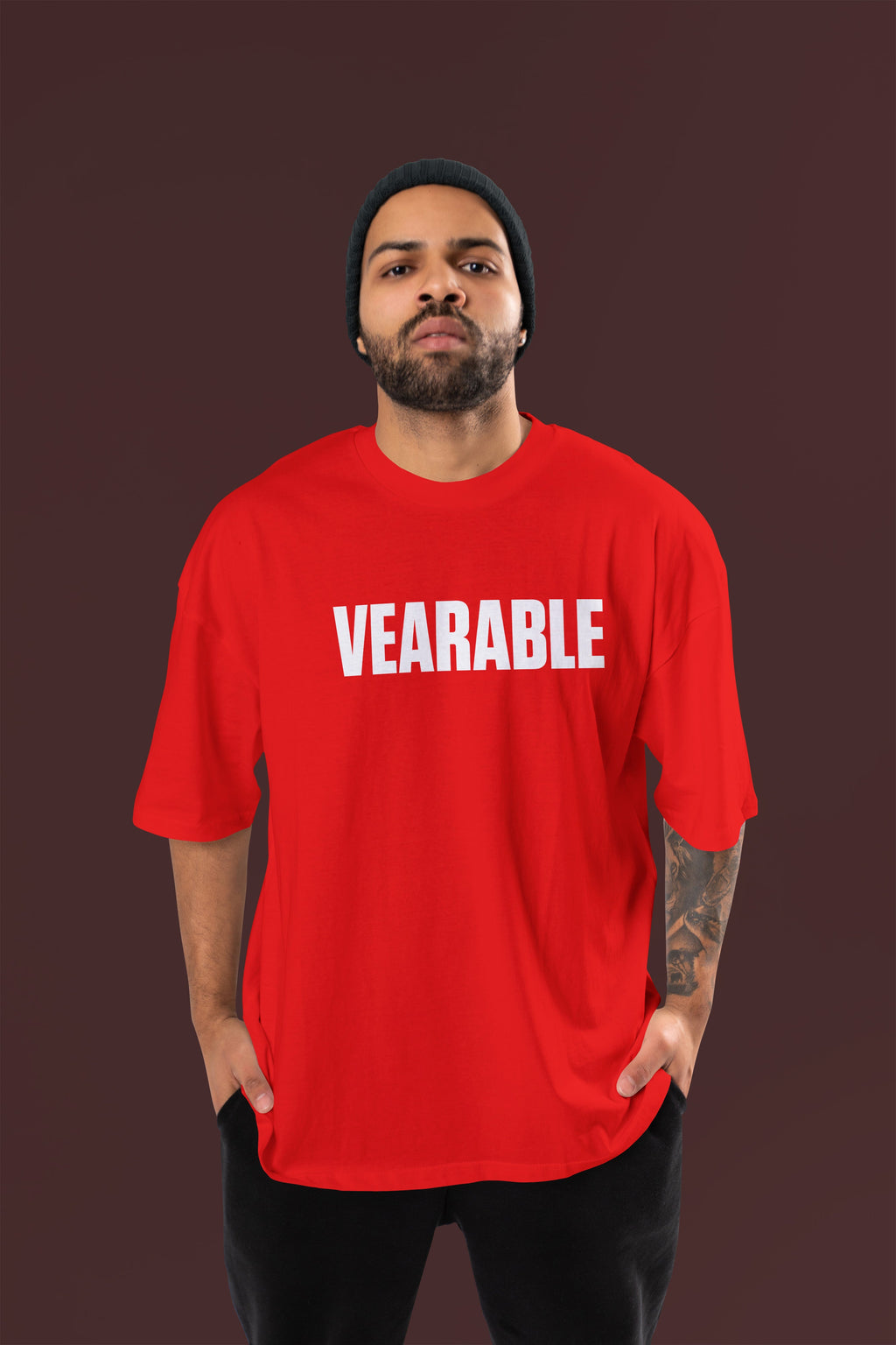 MIND Premium Oversize Tshirt (Red)